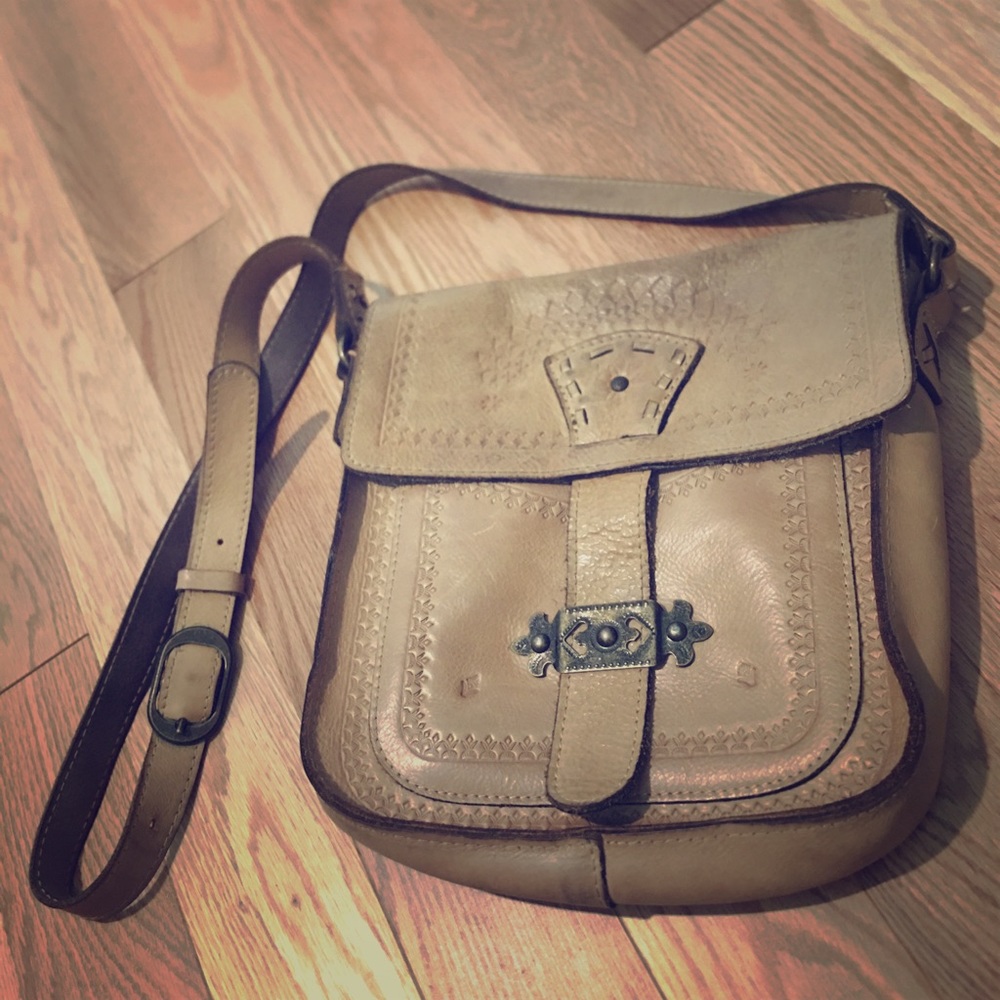 Patricia Nash Tooled Leather Cross-Body